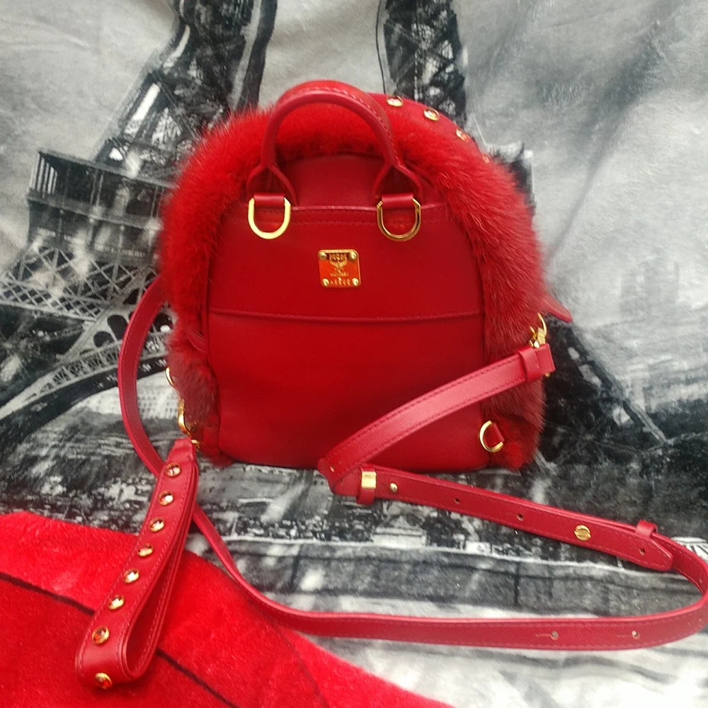 MCM special Edition Ruby Jubilee backpack